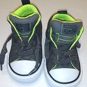 Converse All Star high top sneakers.